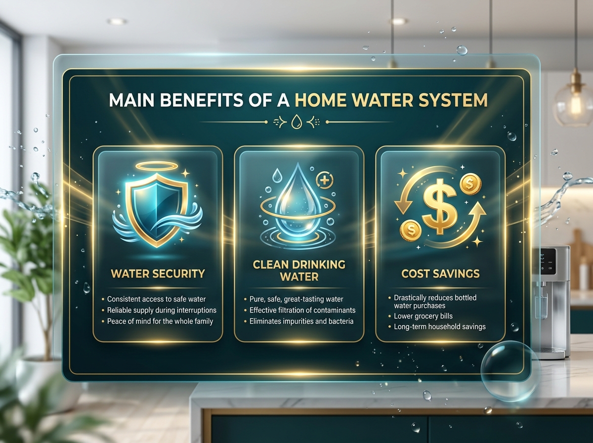 Water self-reliance benefits