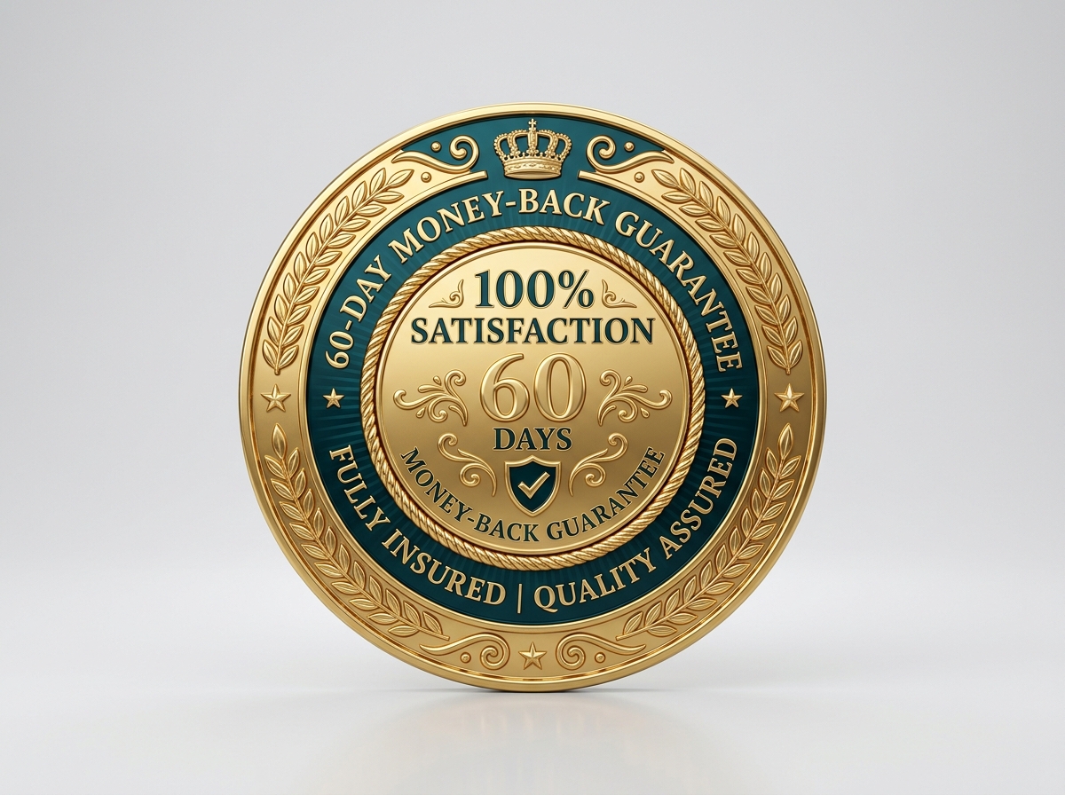 100% Satisfaction 60-Day Guarantee